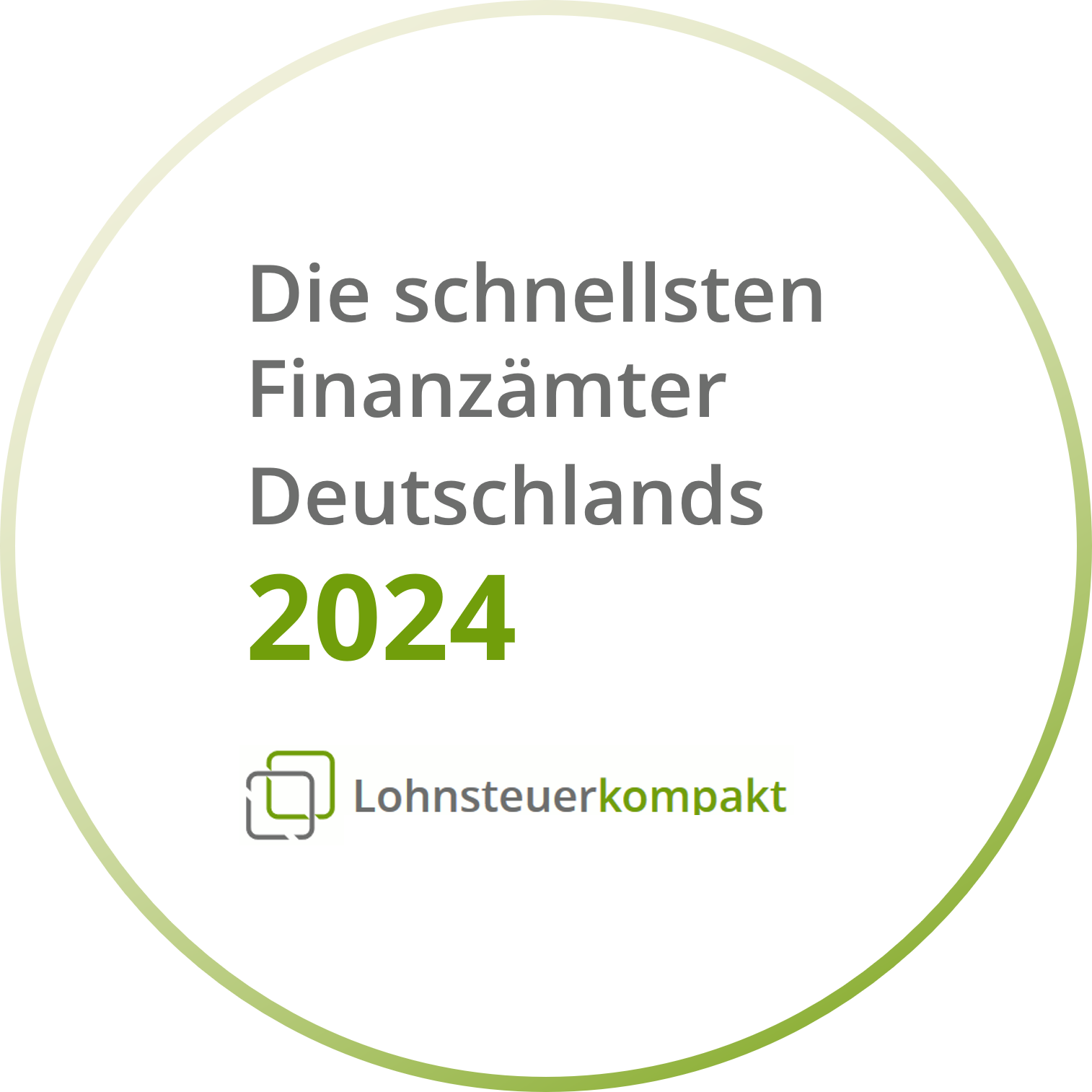 Deutschland sucht das schnellste Finanzamt